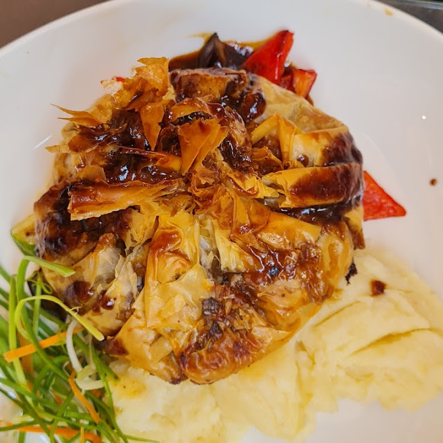 Oxtail in a Phyilo Pastry
