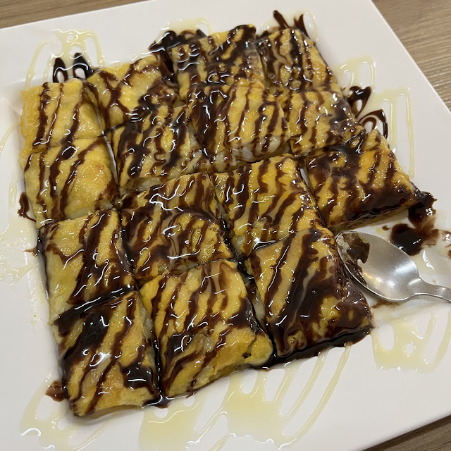 Banana Chocolate Rotti