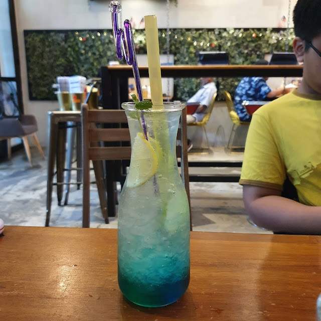 Refreshing Blue Lagoon
