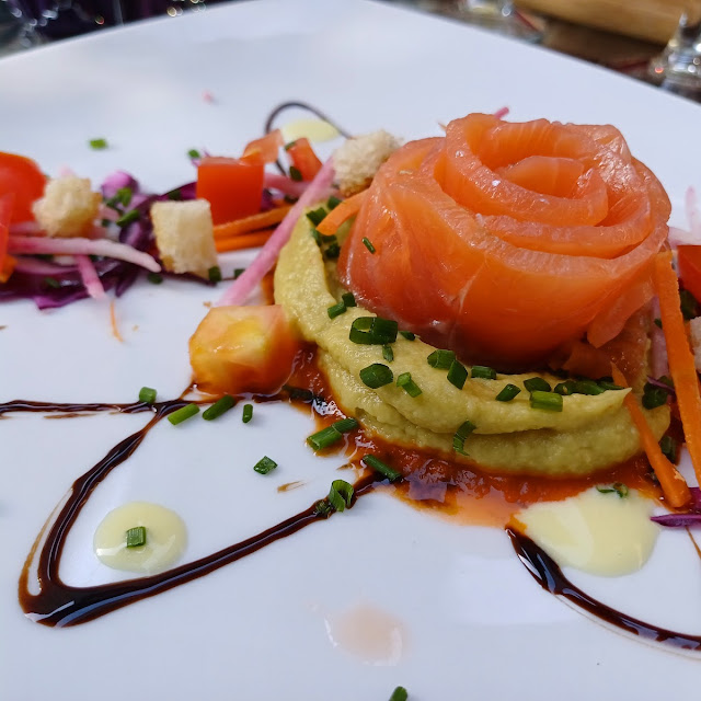 Saumon Gravlax Et Sa Crème d'avocat
