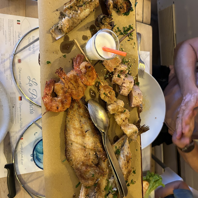 Gegrillter Fisch