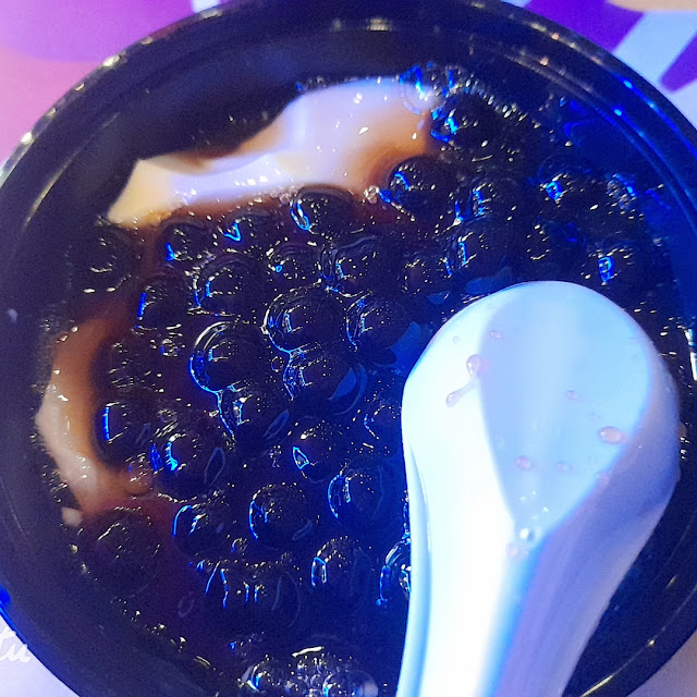 Soybean Pudding with Tapioca Balls