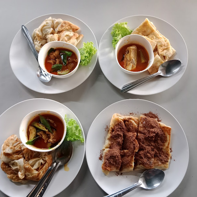 Roti Canai Dan Roti Pisang Milo Tabur