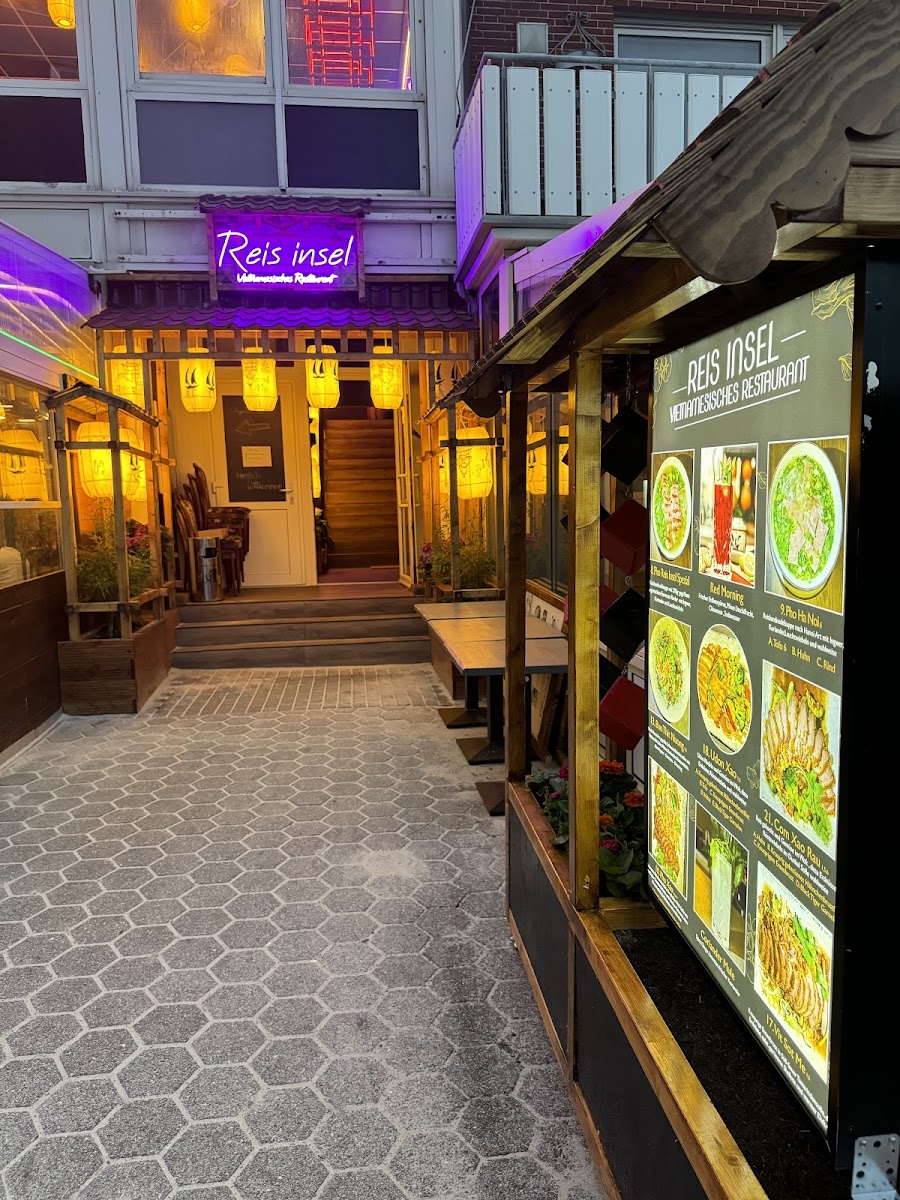 Reis - Insel Restaurant vietnamesische Kuche