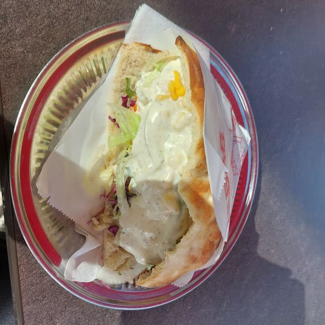 Vegetarischer Döner Mit Schafskäse