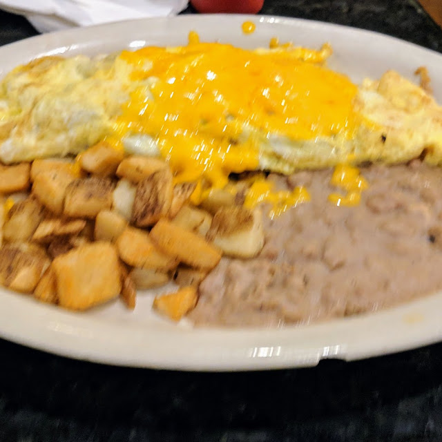 Omelette with Fajitas