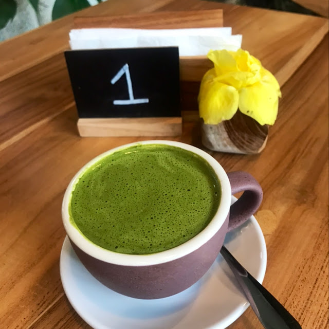 Hot Matcha Latte