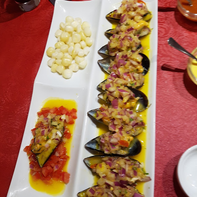 Choritos A la Chalaca