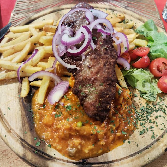 Hacksteak Mit Käse Gefüllt