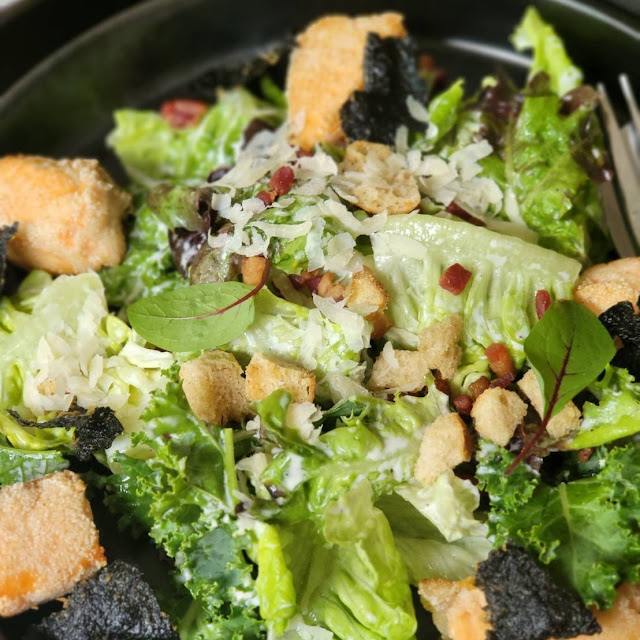 Blanc's Salmon Caesar Salad - Semolina