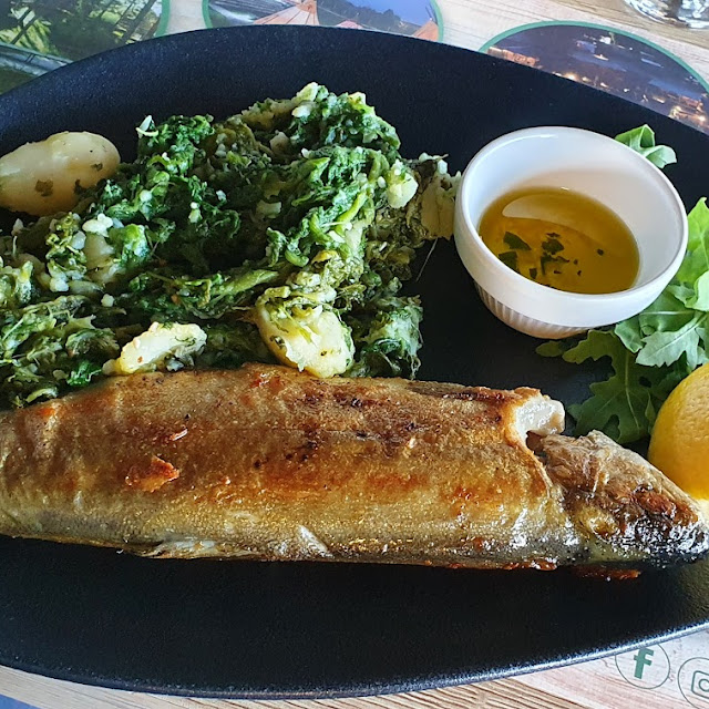 Grilled Local Trout