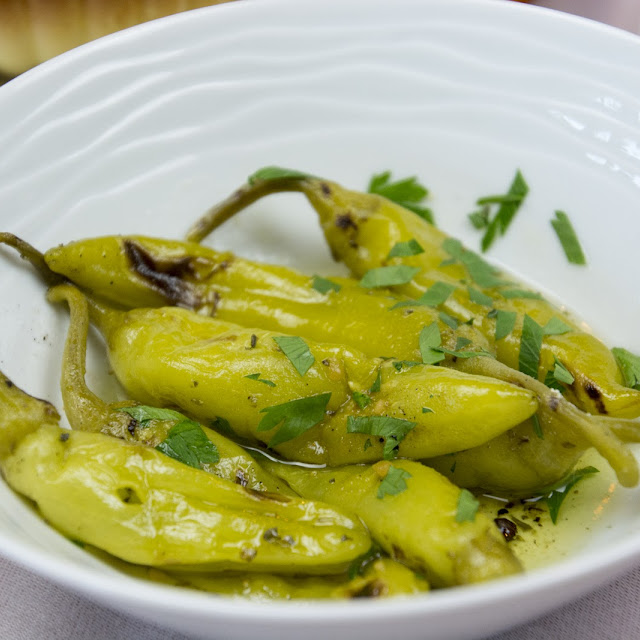 Gegrillte Peperoni