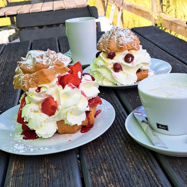 Windbeutel Mit Erdbeeren