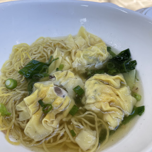 Wonton with Egg Noodles