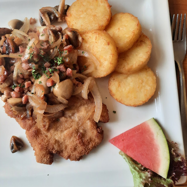Schnitzel Mit Pilzen