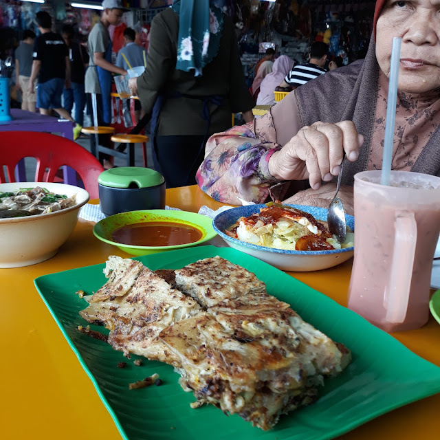 Roti Canai and Roti Telur