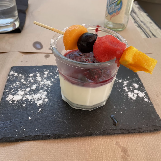 Panacotta Aux Fruits Rouges