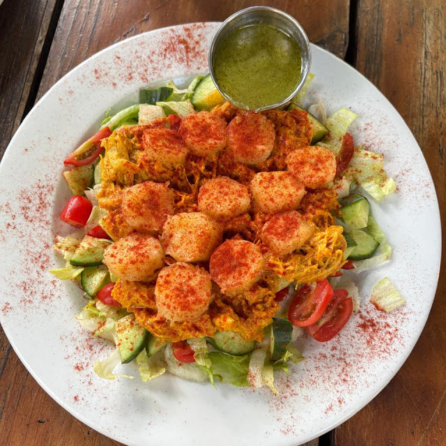Curried Chicken and Banana Salad