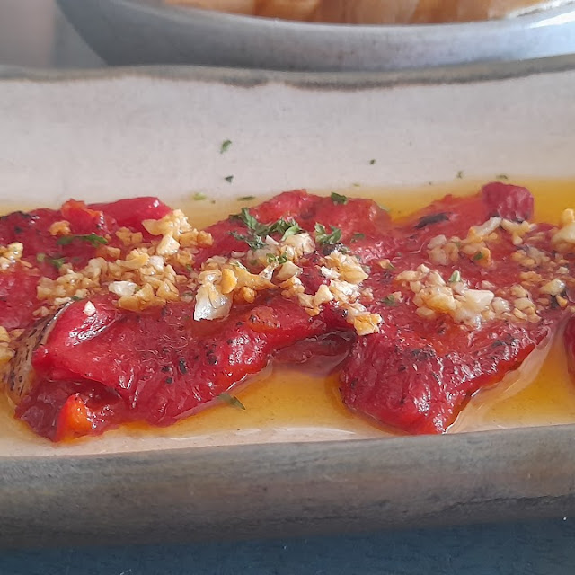 Roasted Red Pepper Salad