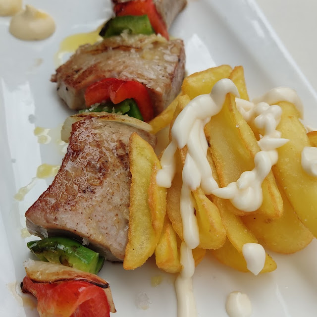 Brocheta de Atún
