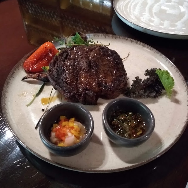 Ojo de Bife Vegetales de la Parrilla Criolla Chimi