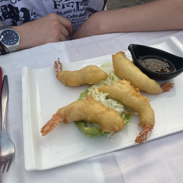Crispy Battered King Prawns