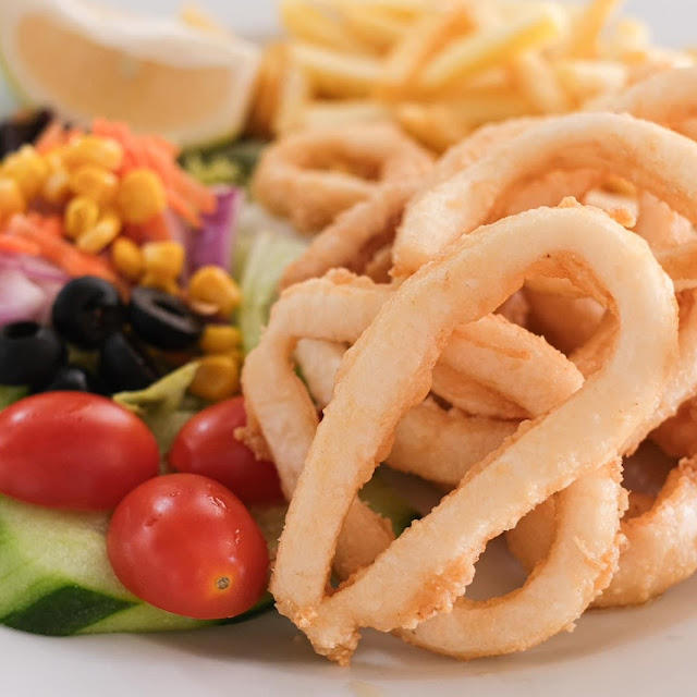 Deep-Fried Squid Rings