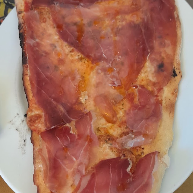 Pizza Gorgonzola Prosciutto Crudo