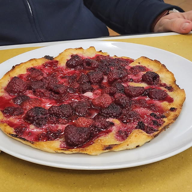 Pizza Dolce Ai Lamponi