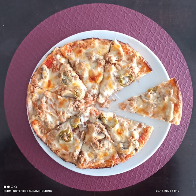 Thunfisch Pizza