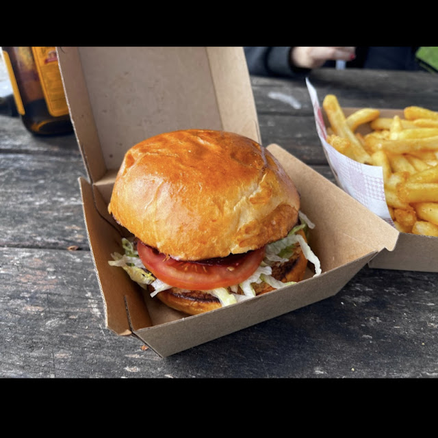 Troppo Chicken Schnitzel Burger