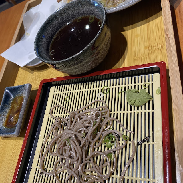Cold Soba with Tempura
