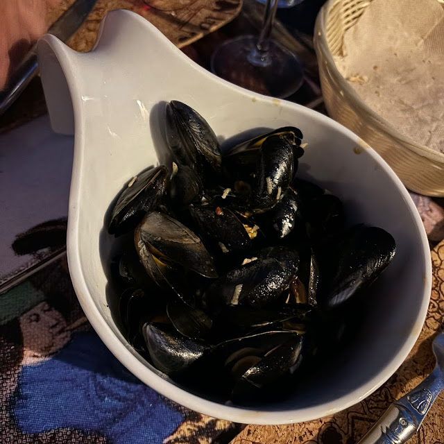 Bouchot Muscheln