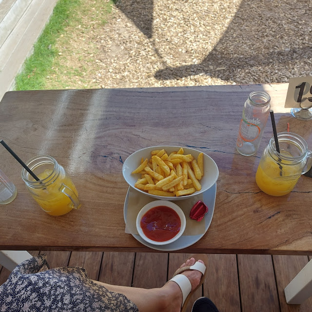 Bowl of Fries with Sauce