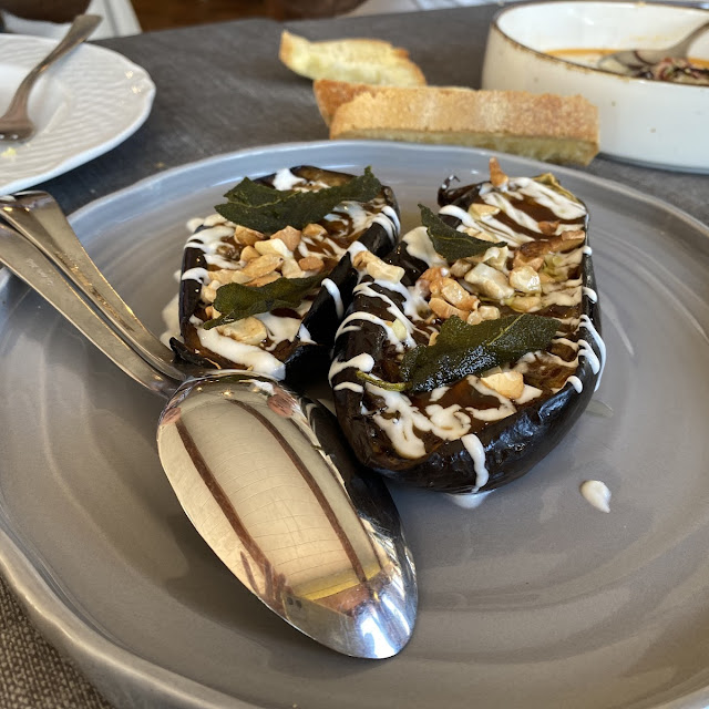 Melanzane Con Crema Yogurt E Anacardi