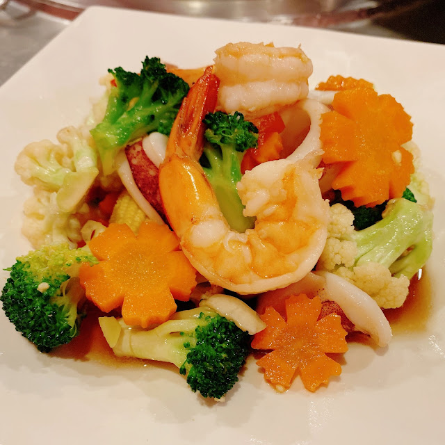 Sweet & Sour with Seafood