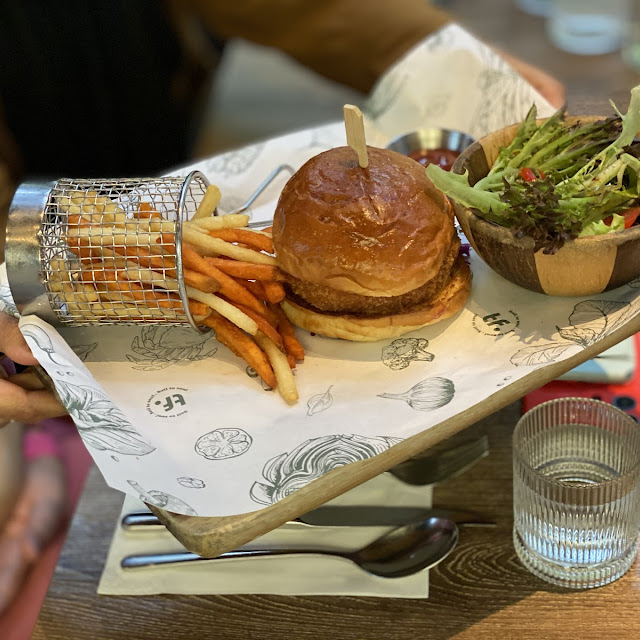 Portobello Avocado Burger