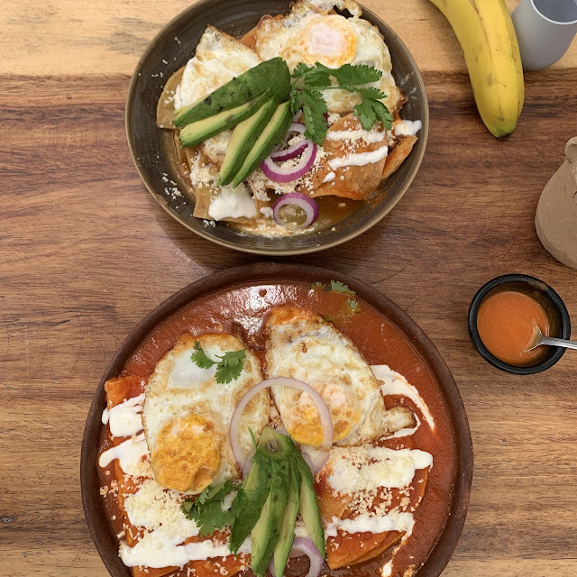 Chilaquiles Rojos Con Huevo