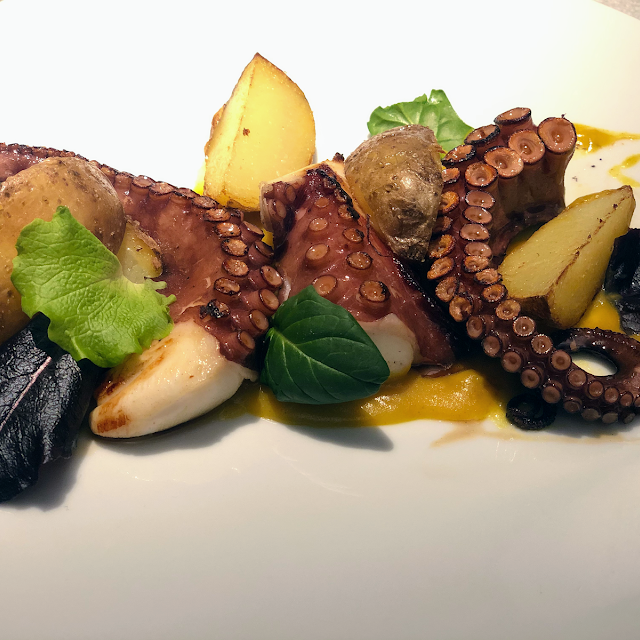 Polpo Arrosto E Patate Alla Curcuma