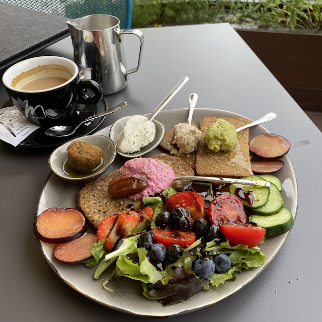 Vegetarische Frühstück