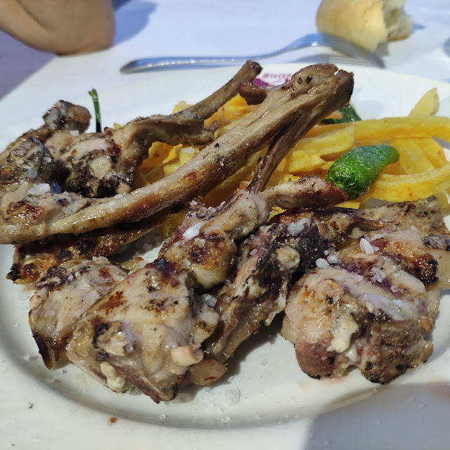 Chuletas de Cordero Lechal A la Brasa