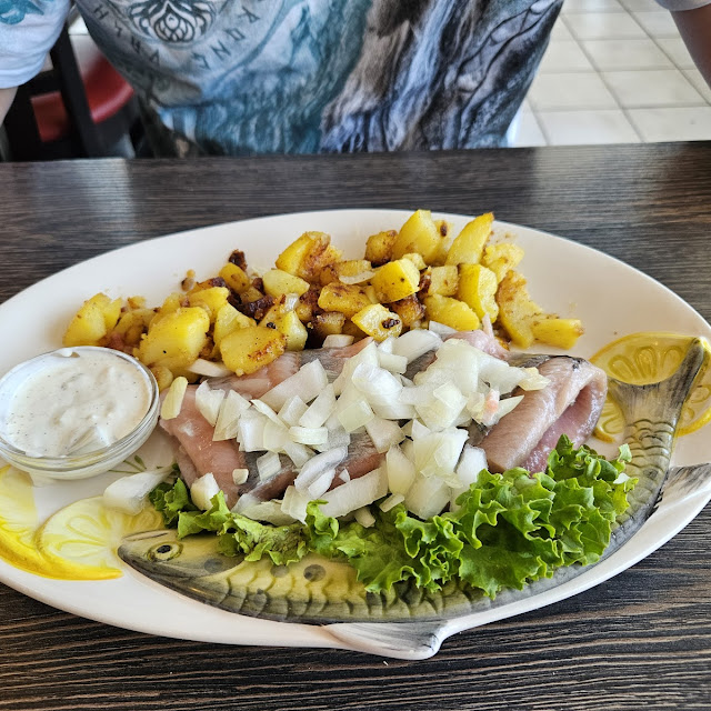 Matjes Mit Bratkartoffeln