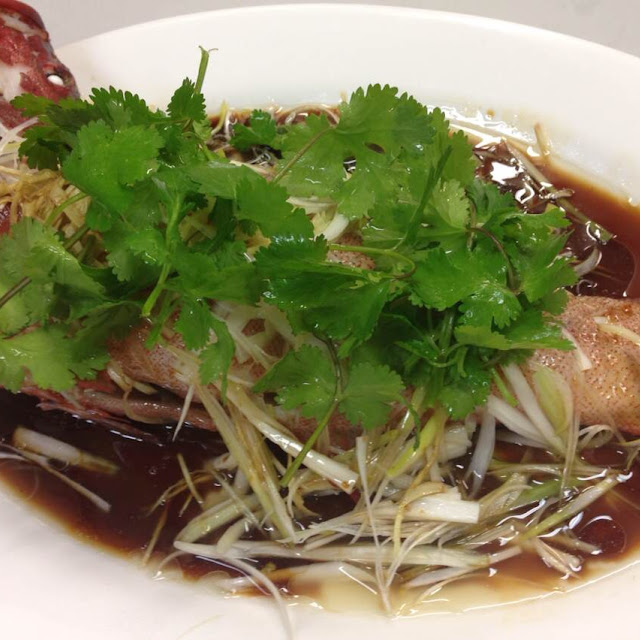 Steamed Whole Fish in Ginger