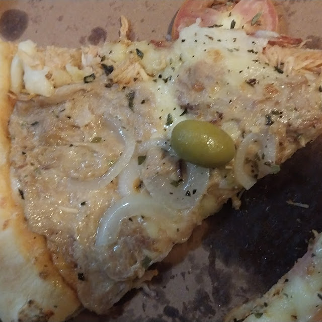 Pizza Horrível de Carne