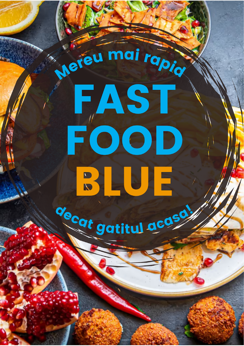Fast Food Blue