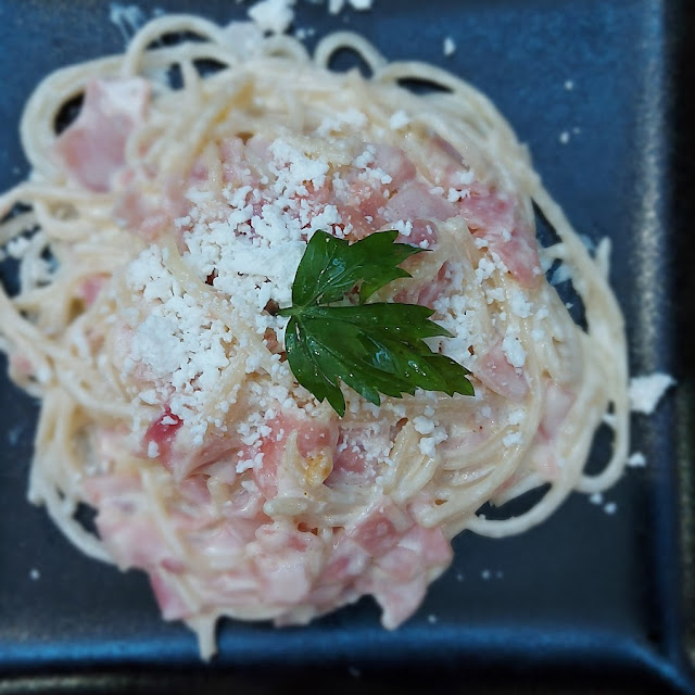 Spaghetti A la Crema