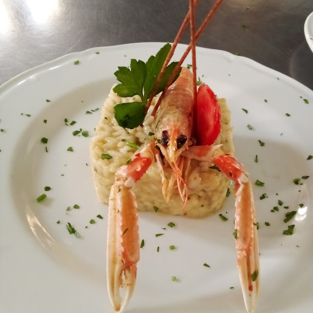 Risotto Alla Crema Di Scampi