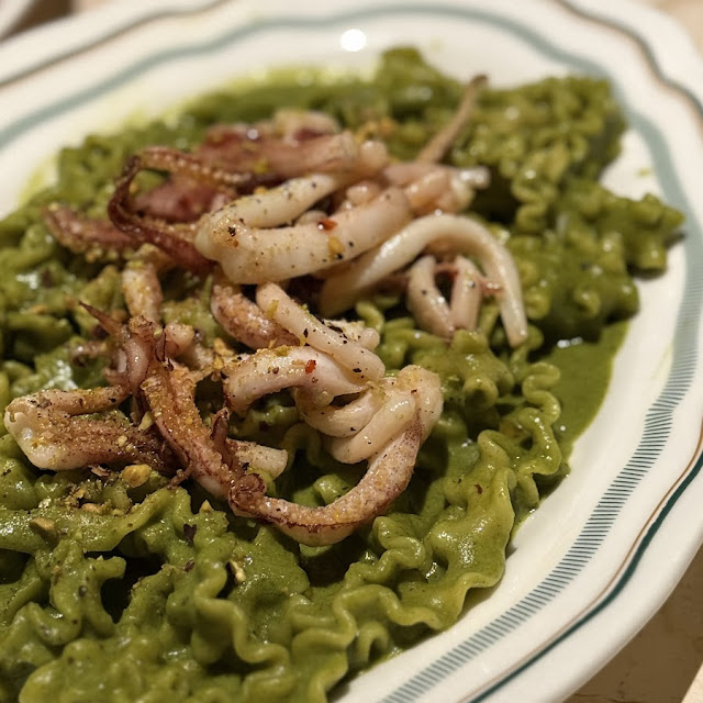 Pistachio Pesto Mafaldine