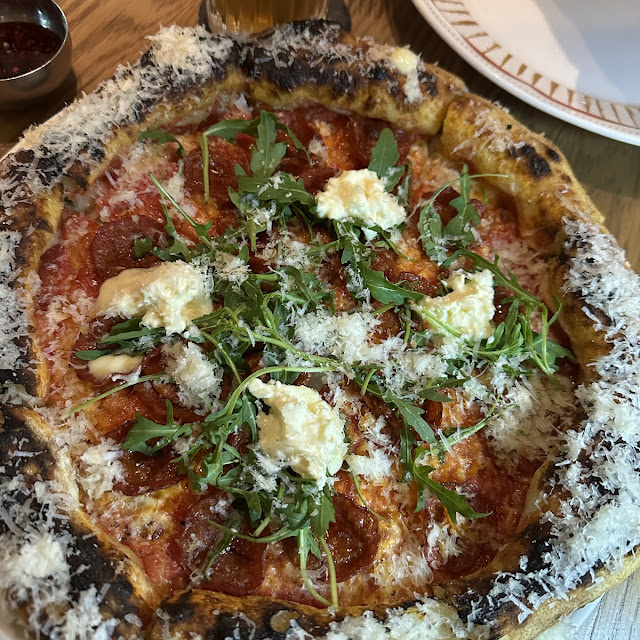 Seranno & Straciatella Pizza