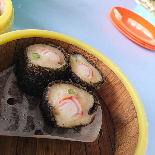 crab seaweed roll 紫菜卷